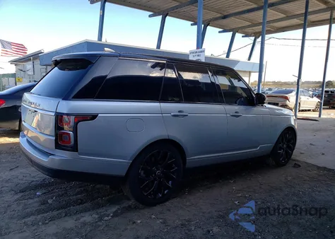 2018 Land Rover Range Rover Supercharged from USA, damaged, VIN SALGS2RE9JA507714
